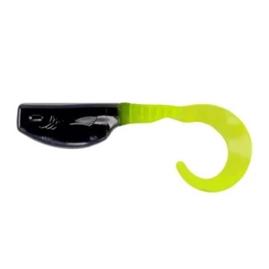 Lealand's Lures Slab Curly LLSC-19121 Black/Chart 36ct - Picture 1 of 1