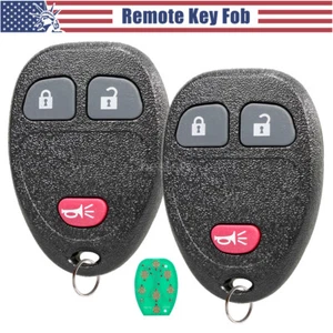 2 para GMC Sierra 2007 2008 2009 2010 2011 2012 2013 mando a distancia 3B llavero OUC60270 - Imagen 1 de 8