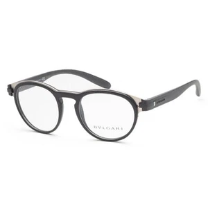 Ópticas Bulgari para hombre 50 mm negro mate y plata mate BV1115-5313-48 - Imagen 1 de 2