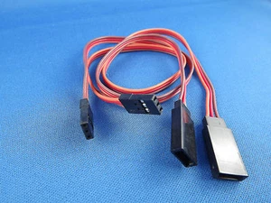 2x Servo Verlängerungskabel 300mm, JR Servokabel / Futaba - Bild 1 von 1