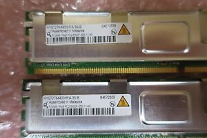 Qimonda HYS72T64400HFA-3S-B - 1GB (2x512MB) PC2-5300F DDR2 Memory Module RAM