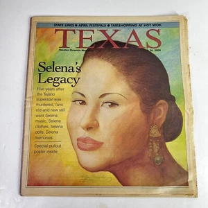 Selena Texas Houston Chronicle Magazine March 26, 2000 Poster Included - Picture 1 of 8