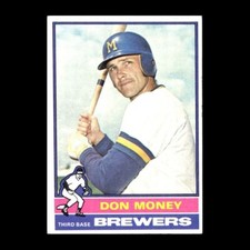 Don Money 1976 Topps Milwaukee Brewers #402 Set Filler!
