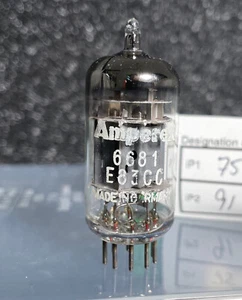 Amperex ECC83 / 12AX7 #312 Dual Triode Tube Vintage Rare e83cc 6681 - Picture 1 of 2