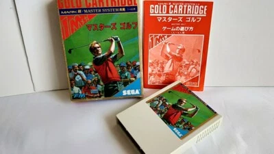 MASTER GOLF SEGA Master system MK-2000/Mark3 SG-1000M3 Boxed tested-a418- - Image 1 of 4