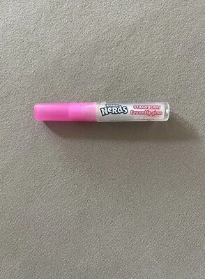 .04 Oz. Tube Of Rainbow Nerds Strawberry Flavored Lip Gloss By Added Extras, New - Image 1 of 2