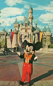 1973 It All Started With A Mouse Disney Disneyland Amusement Park Postcard - Picture 1 of 2