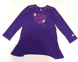 Deux par Deux Girls Tunique Passions Flocons Tee - Picture 1 of 3