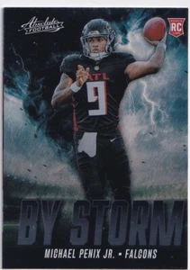 2024 Panini Absolute - By Storm Michael Penix Jr. #BS-MPJ (RC) - Picture 1 of 2