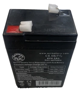 Battery/AJC/6V/4.5Ah/RECHARGEABLE/ Lead Acid/6 Volt/ 4.5 A(L252UP) - Picture 1 of 3