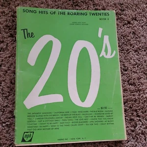 SONG HITS OF THE ROARING TWENTIES Song Book 2 used. - Picture 1 of 3