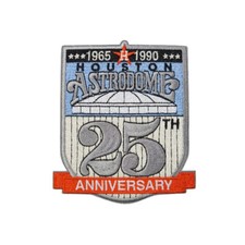 1990 Houston Astros Astrodome 25th Anniversary Commemorative Jersey Sleeve Patch