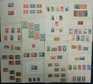 UNGARN GROSSE BRIEFMARKENSAMMLUNG 1915-1952 - Bild 1 von 6