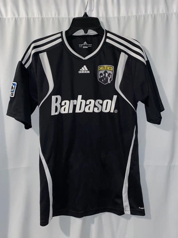 Columbus Crew #10 MLS Adidas Clima Cool Soccer Jersey Mens Small Cover