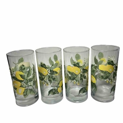  Juego de 4 vasos de limón Royal Norfolk de 16 oz Foto 1 de 4