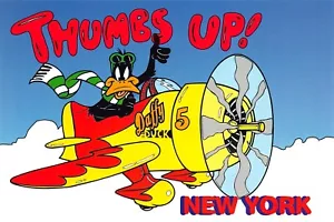 # K600 DAFFY DUCK POSTCARD - Picture 1 of 2
