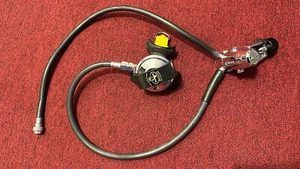 Used Vintage Dacor Pacer Aero Scuba Diving Regulator and  hose - Picture 1 of 9