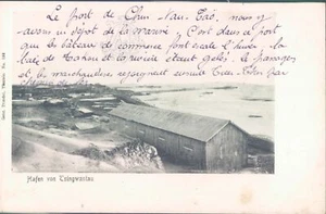 Litografía PC CHINA guerra Chi Van Tao puerto siglo 1900 - ¡rara! - Imagen 1 de 2