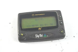 VTG Motorola SkyTel A06CXB5806BA Pager Black Green Screen Tested WORKING D142 - Picture 1 of 6