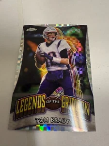 2024 Topps Chrome X-fractor Legends of the Gridiron Tom Brady - Picture 1 of 1