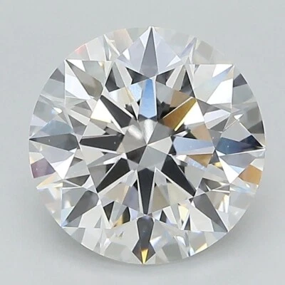 2.58 Ct GIA-Certified Lab-Grown CVD Diamond | D Color VS1 Round Brilliant - Image 1 of 2