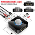 Digital LED Bluetooth 5.0 Receiver Transmitter HiFi Stereo AUX RCA Audio Adapter