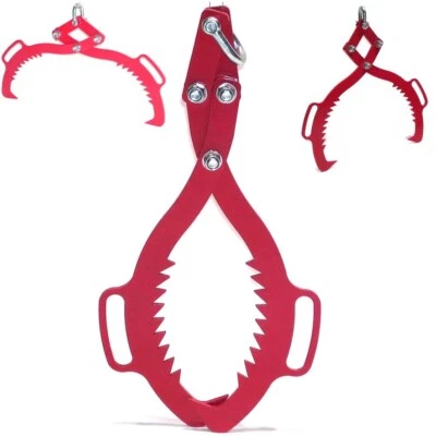 Holzzange Forstzange 500kg Verladezange Rückezange 55866 Holzgreifer Schleppzang - Bild 1 von 4