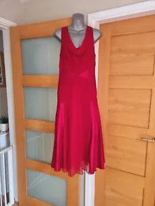 Abito vestito Phase Eight 100% seta taglia 16 nuovo con etichette prezzo di listino 130€ - Foto 1 di 7