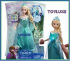 Disney Frozen ELSA Musical Magic Doll 12" Lights Up Glow & Plays Music LET IT GO