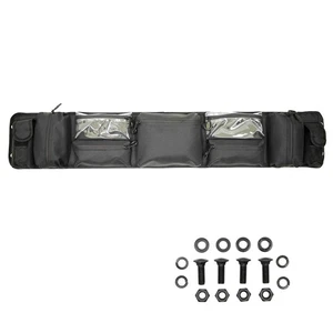 Almacenamiento superior de lona negra 41x8" para carritos de golf RedDot Versa triple pista - Imagen 1 de 8