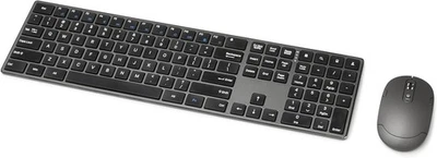 Basics Ultra Premium Wireless Keyboard and Mouse Combo - Rechargeable, Ultra Sli - Image 1 of 4