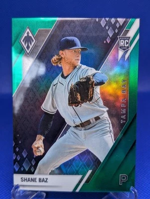 Shane Baz 2022 Chronicles Phoenix - Green - #72/75 - Tampa Bay - RC - Image 1 of 3