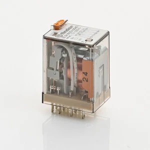 10x Finder 55.34.8.024.0040 24VAC 24V Relais Relay 4x Wechsler 250VAC/7A - Picture 1 of 3