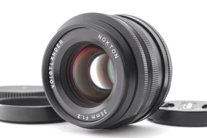 Cosina Voigtlander NOKTON 35mm f/1.2 Black for Fuji X mount "Near Mint" 1435 - Picture 1 of 12