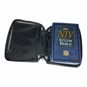 The NIV Study Bible Zondervan 1995 Red Letter Large Print 10th Anniversary READ - Picture 1 of 12