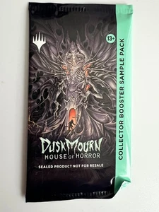 Duskmourn Collector Sample Booster Pack Magic The Gathering MTG - Picture 1 of 2