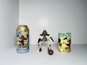 LEGO BIONICLE 8531 Toa Mata Pohatu Complete With Canister And Instructions