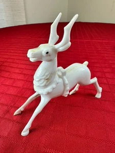 Vintage Sammlerstück Kunststoff Rentier Spielzeug Rosbro? Weihnachtsdeko Weihnachtsdeko - Bild 1 von 6