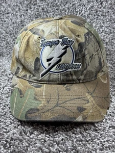 Tampa Bay Lightning Hat Cap Strapback Camouflage Green NHL Adjustable Cotton - Picture 1 of 11