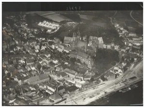 ZZ-2057/ Meißen  Foto Luftbild 18 x 13 cm ca.1938 - Picture 1 of 2