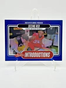 Trey Benson Seeing Red 2024 Absolute #ITBN Introductions Blue Spectrum /50 - Bild 1 von 2