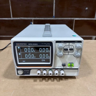 Gw INSTEK GPE-2323 2-Channel DC Power Supply Module 32V 3A Warranty - Image 1 of 4