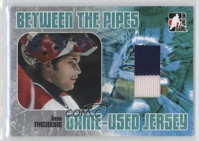 2005-06 ITG Between the Pipes Game-Used Jersey Silver /80 Jose Theodore #GUJ-08 - Image 1 of 2