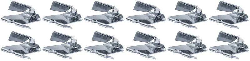 1967-74 Chrysler Dodge Plymouth A B C E-Bodies; Headliner Bow Clip Set; 12 Piece - Image 1 of 1