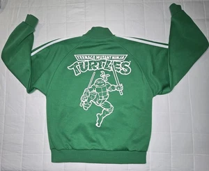 2004 Teenage Mutant Ninja Turtles Grün/Weiß Full Zip Herren Trainingsjacke SMALL - Bild 1 von 14