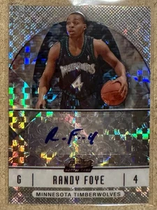 Minnesota Timberwolves Randy Foye Auto Xfractor Topps Finest Rookie Card 1/25 - Picture 1 of 4