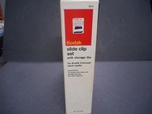 Kodak Slide (12) Clip Set With Storage File. # 150 2038. Pre-Owned. - Picture 1 of 10