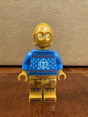 Nuevo Lego Star Wars C-3PO Vacaciones Navidad Suéter Minifigura sw1238 de 75340 Foto 1 de 3