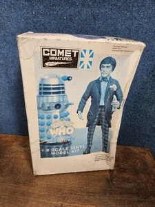RARE Comet Miniatures 1:8 Scale Dr Who Patrick Troughton Vinyl Model Kit - Picture 1 of 5