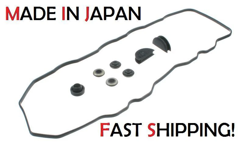 JUEGO DE JUNTAS DE TAPA DE VÁLVULA HECHO EN JAPÓN CON SELLOS TOYOTA 22R E JVS-10135 Foto 1 de 2